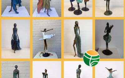 Bronzen beeld als geschenk